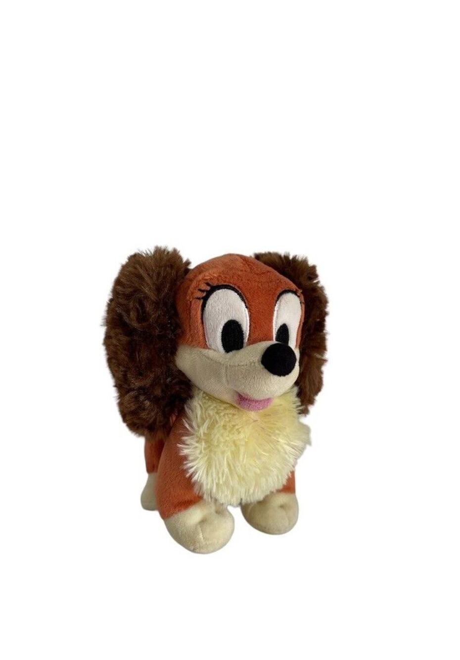 Disney Lady And The Tramp Fifi Dog Plush Stuffed Animal